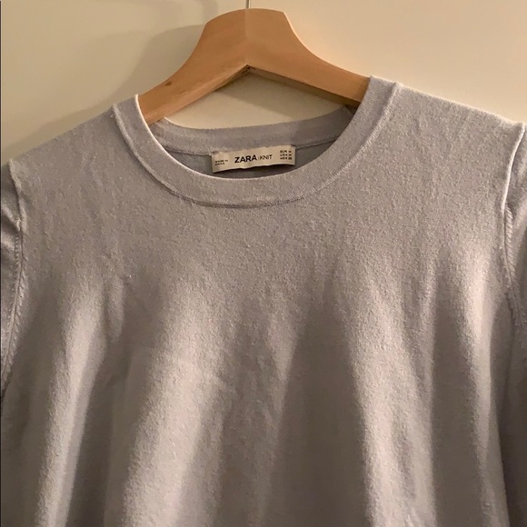 ZARA KNIT TSHIRT - Picture 2 of 2